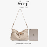 En-Ji Juyong Shoulderbag Wanita - Latte