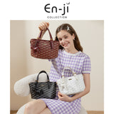 En-Ji Yama Handbag Wanita - Ivory