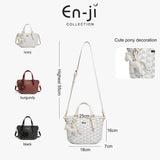 En-Ji Yama Handbag Wanita - Black