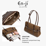 En-Ji Gema Shoulderbag Wanita - Baby blue