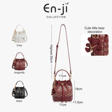 En-Ji Harumi Handbag Wanita - Ivory