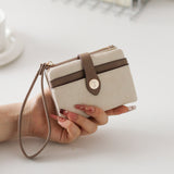 En-Ji Kani Wallet Wanita - Cream