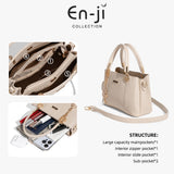 En-Ji Hyejung Handbag Wanita - Cream