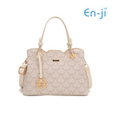En-ji Gida Handbag Wanita - Cream