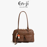En-ji Yonjung Shoulderbag Wanita - Nougat