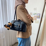 En-ji Wujin Shoulderbag Wanita - Black