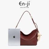 En-ji Nodam Shoulderbag Wanita - Nougat