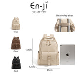 En-ji Yobum Backpack Wanita - Nougat