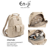 En-ji Yobum Backpack Wanita - Cream