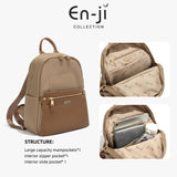 En-ji Mirea Backpack Wanita - Khaki