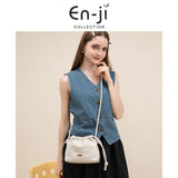 En-ji Solwa Slingbag Wanita - Coral Blue