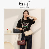 En-ji Songnam Slingbag - Cherryred