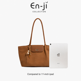 En-Ji Suni Totebag Wanita - Cream