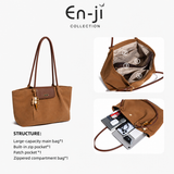 En-Ji Suni Totebag Wanita - Cream