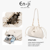 En-ji Yumiko Shoulderbag - Cream
