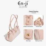 En-Ji Hami Shoulderbag Wanita - Cream