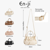 En-Ji Boyung Slingbag Wanita - Cream