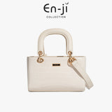 En-Ji Yuri Handbag Wanita - Cream