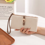 En-Ji Asuka Wallet Wanita - Cream