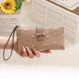 En-Ji Tama Wallet Wanita - Latte