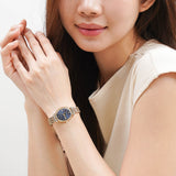 En-Ji Saiko Jam Tangan Wanita - Gold Silver