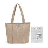 En-ji Minso Totebag Wanita - Khaki