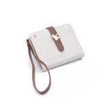 En-Ji Momo Wallet Wanita - Cream