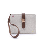 En-Ji Momo Wallet Wanita - Cream