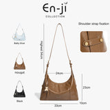 En-Ji Dalmi Shoulderbag Wanita - Black