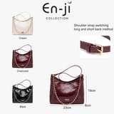 En-ji Neorin Shoulderbag Wanita - Cherryred