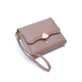 En-ji Nayu Wallet Wanita - Nougat