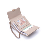 En-ji Nayu Wallet Wanita - Nougat