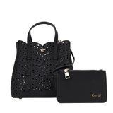 En-ji Sosan Handbag Wanita - Black