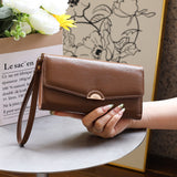 En-ji Miyuko Wallet Wanita - Nougat