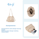 En-ji Bohi Shoulderbag Wanita - Ivory