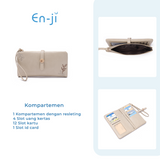 En-ji Dola Wallet Wanita - Cream