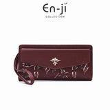 En-Ji Suri Wallet Wanita - Burgundy