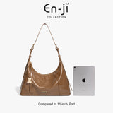 En-Ji Dalmi Shoulderbag Wanita - Black
