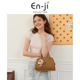 En-Ji Hanyul Handbag Wanita - Nougat