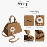 En-Ji Hanyul Handbag Wanita - Nougat