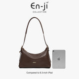 En-Ji Harin Shoulderbag Wanita - Black