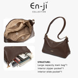En-Ji Harin Shoulderbag Wanita - Americano
