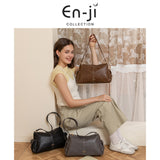 En-Ji Jisu Shoulderbag Wanita - Black