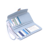 En-Ji Lea Wallet Wanita - Sky blue