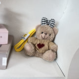 En-ji Mao Bag Charm - Brown