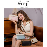 En-Ji Mili Slingbag Wanita - Cream