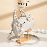 En-Ji Misora Slingbag Wanita - Pastel Grey