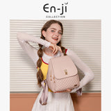 En-ji Munro Backpack Wanita - Cream