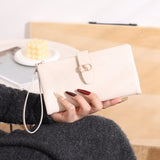 En-Ji Serin Wallet Wanita - Cream