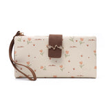 En-Ji Tama Wallet Wanita - Cream